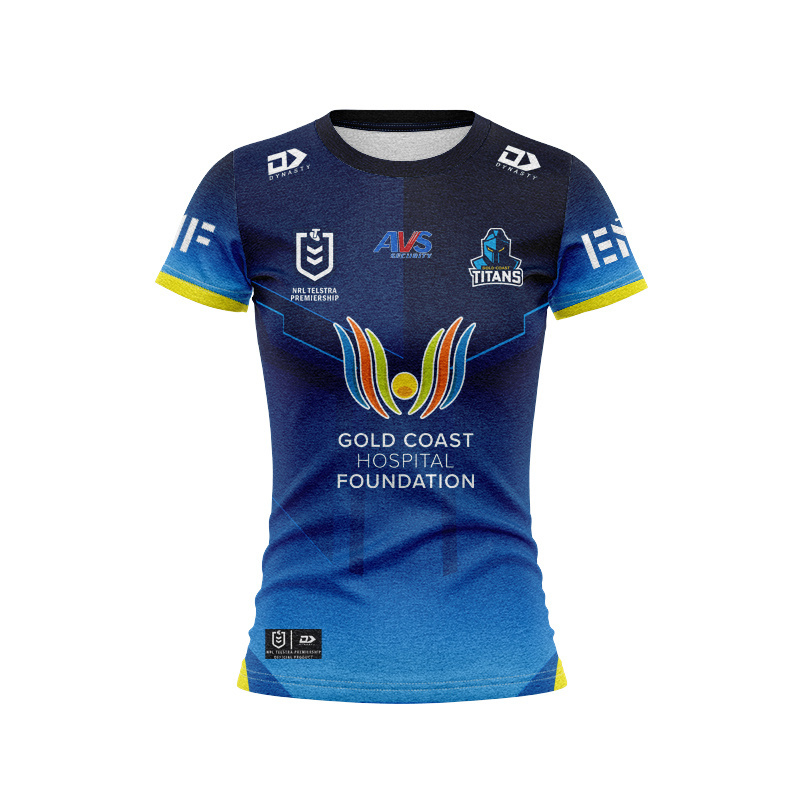 Women's NRL Gold Coast Titans 2026 Fade Replica Home Jersey