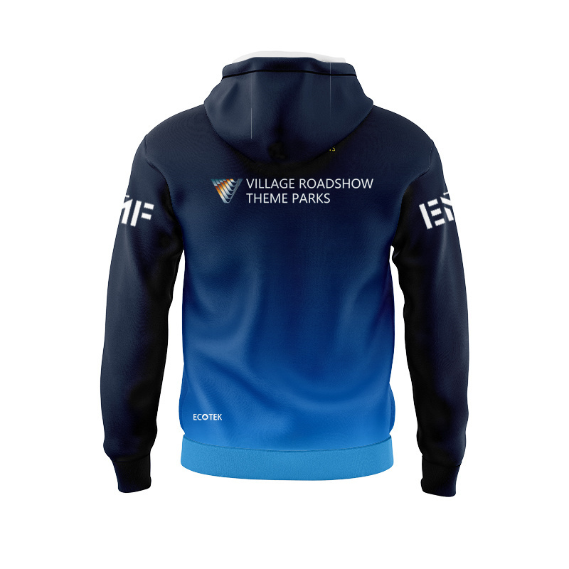 NRL Gold Coast Titans 2026 Fade Replica Home Sport Hoodie