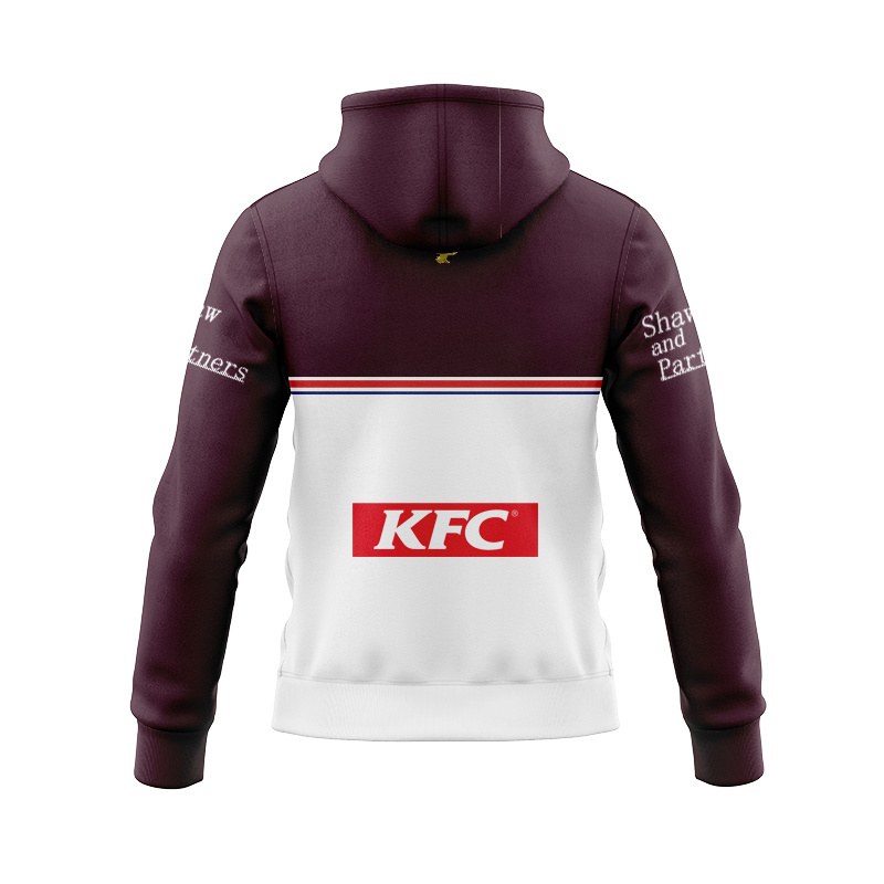 NRL Manly Warringah Sea Eagles 2026 Home Zipper Hoodie