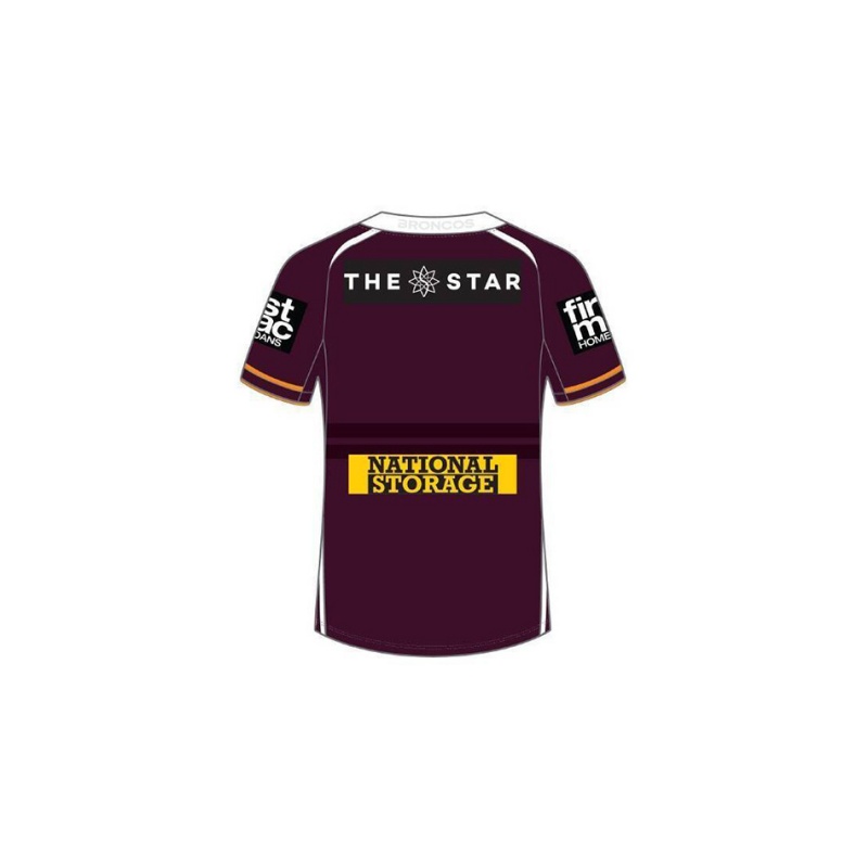 Kid's NRL Brisbane Broncos 2026 Home Jersey