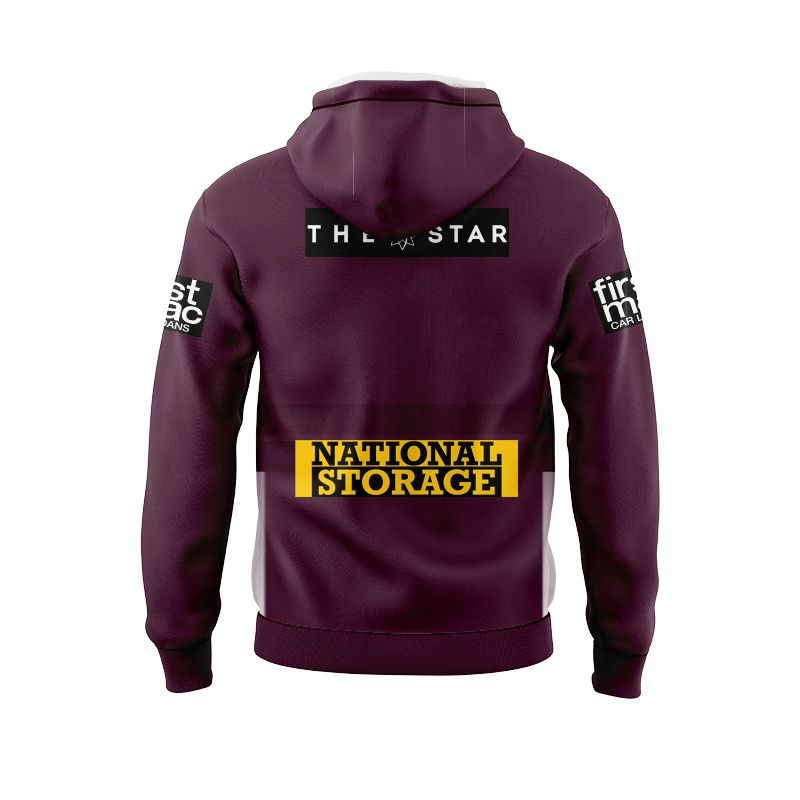 NRL Brisbane Broncos 2026 Home Sport Hoodie
