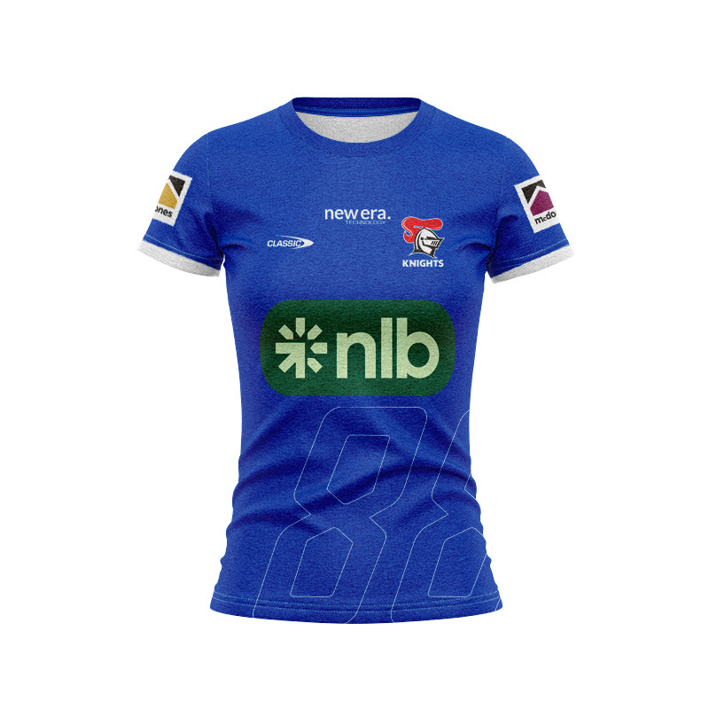 Women's NRL Newcastle Knights 2026 Blue Training Jersey