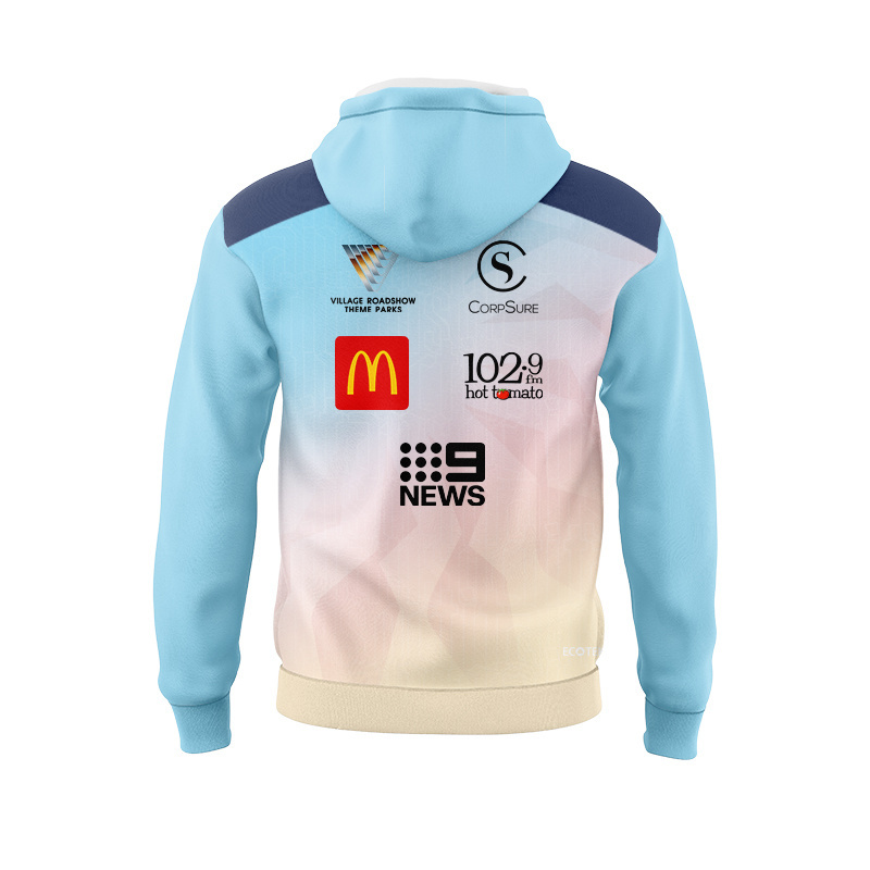 NRL Gold Coast Titans 2026 Performance Sunset Training Sport Hoodie