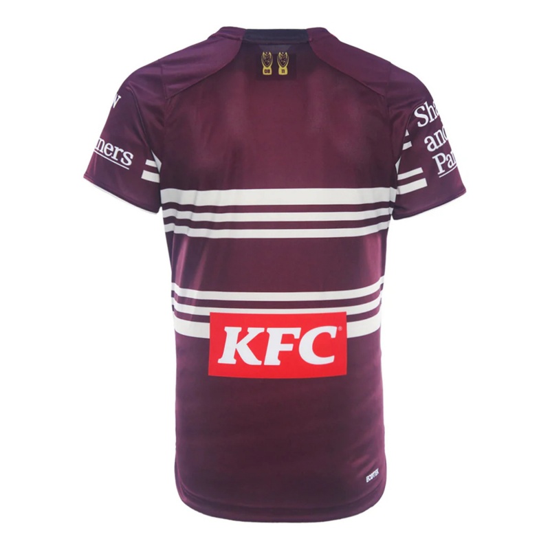 NRL Manly Warringah Sea Eagles 2026 Maroon Training Tee