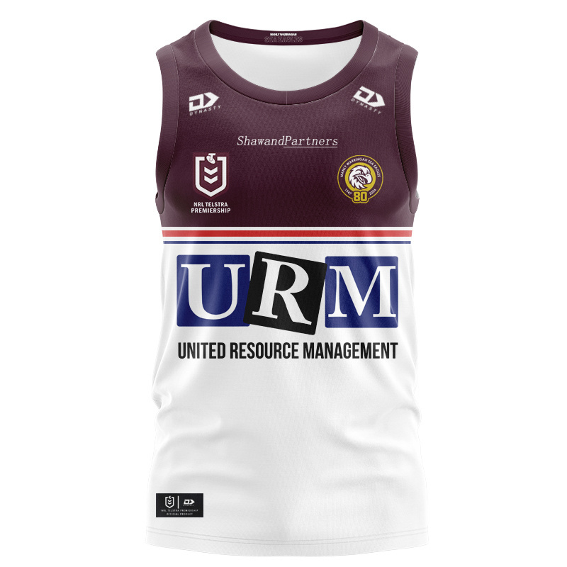 NRL Manly Warringah Sea Eagles 2026 Home Singlet