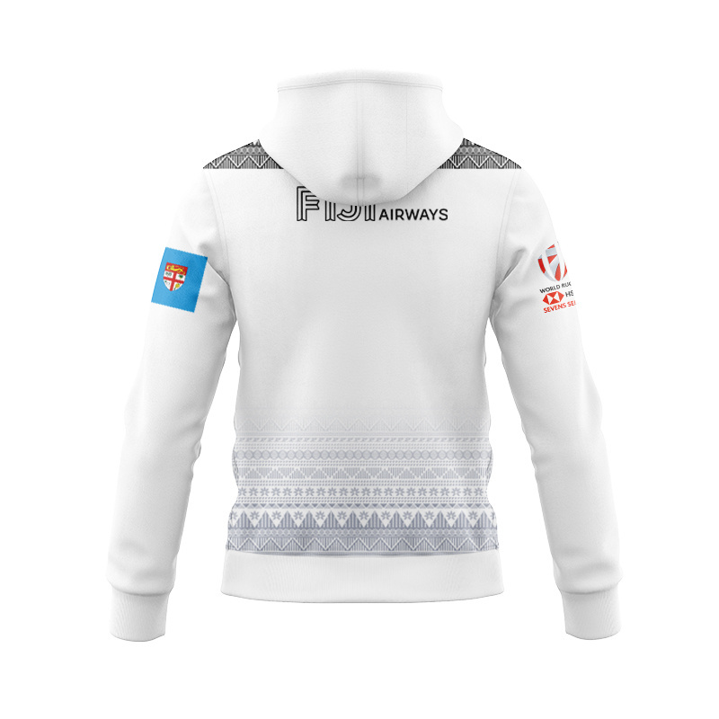 Fiji Rugby 7S Away Zipper Hoodie