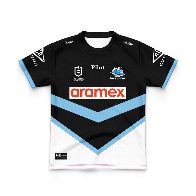 Kid's NRL Cronulla-Sutherland Sharks 2026 Away Jersey
