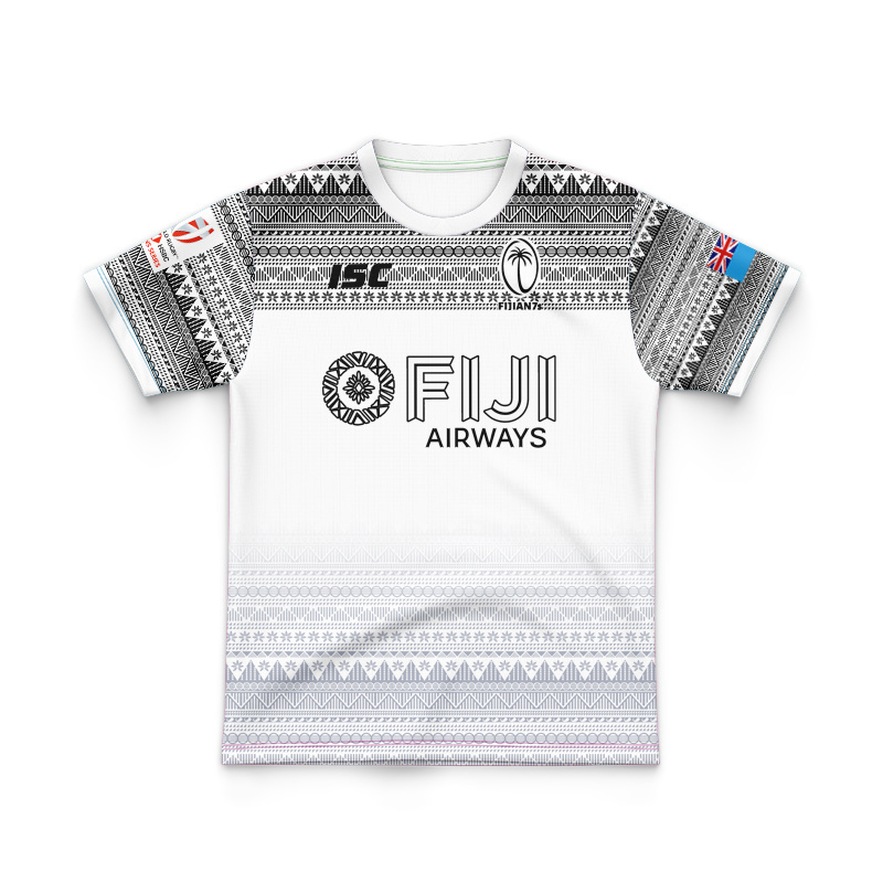 Kid's Fiji Rugby 7S Away Jersey