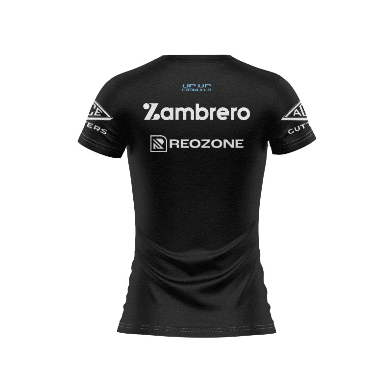 Women's NRL Cronulla-Sutherland Sharks 2026 Black Training Jersey