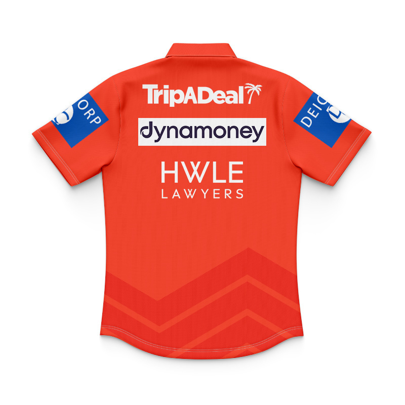 Kid's NRL St George Illawarra Dragons 2026 Red Training Polo Jersey