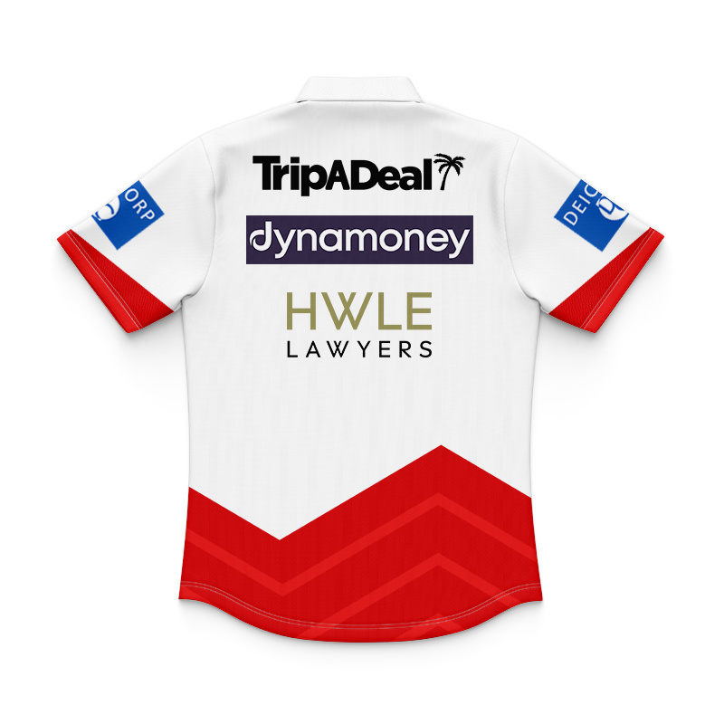 Kid's NRL St George Illawarra Dragons 2026 Training Polo Jersey