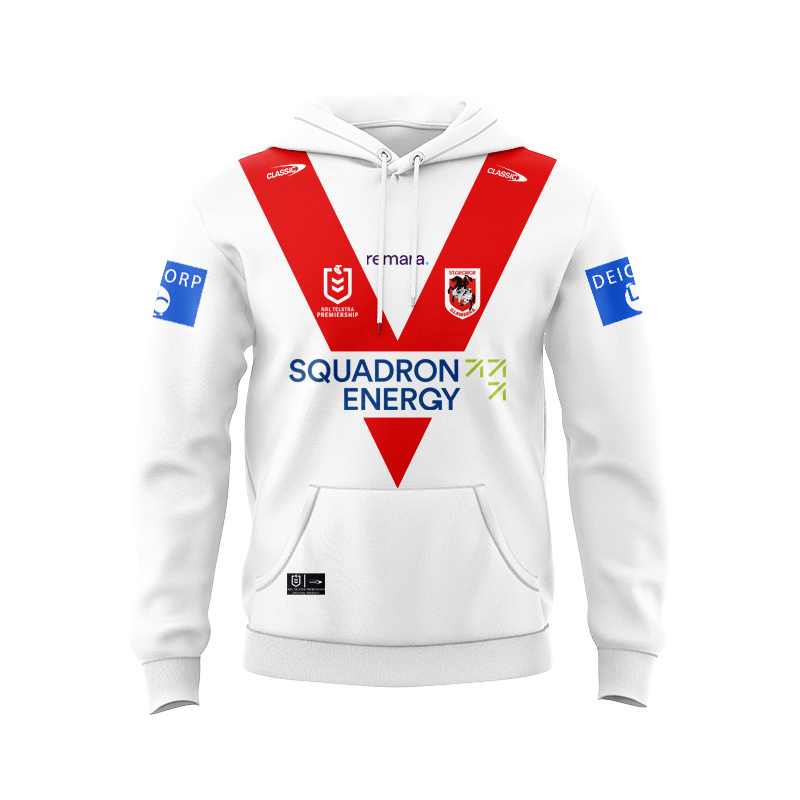 NRL St George Illawarra Dragons 2026 Home Sport Hoodie