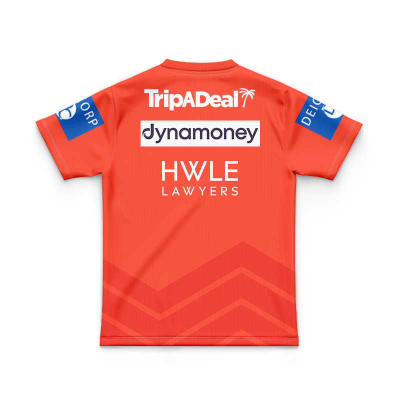 Kid's NRL St George Illawarra Dragons 2026 Red Training Jersey