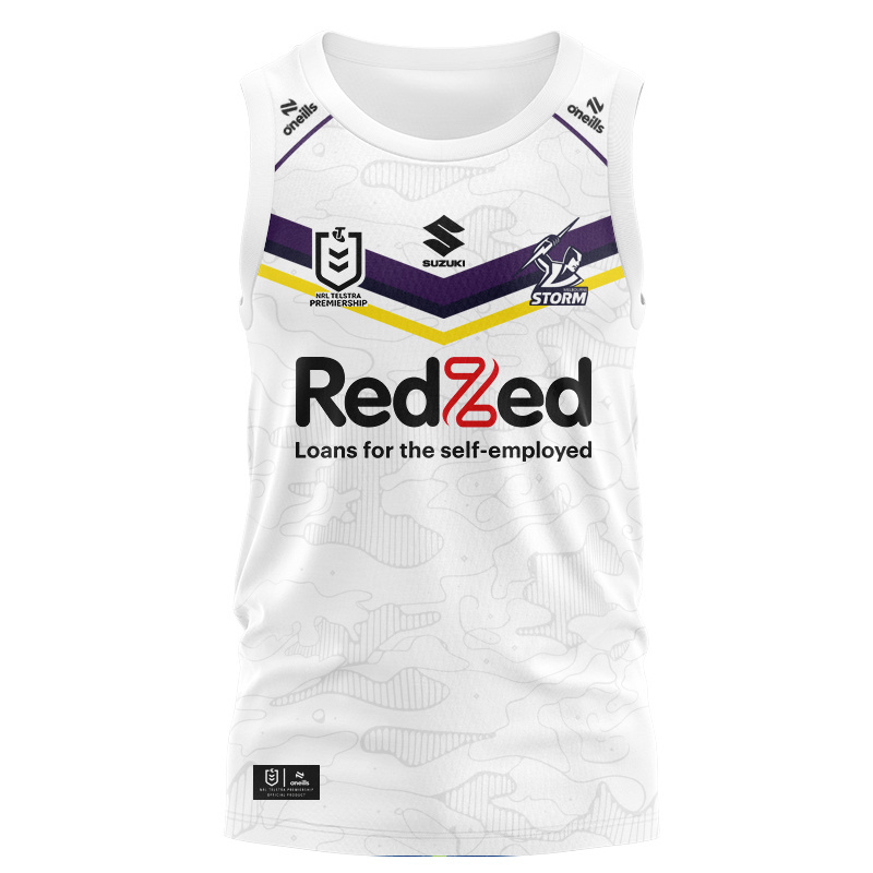 NRL Melbourne Storm 2026 Away Signlet