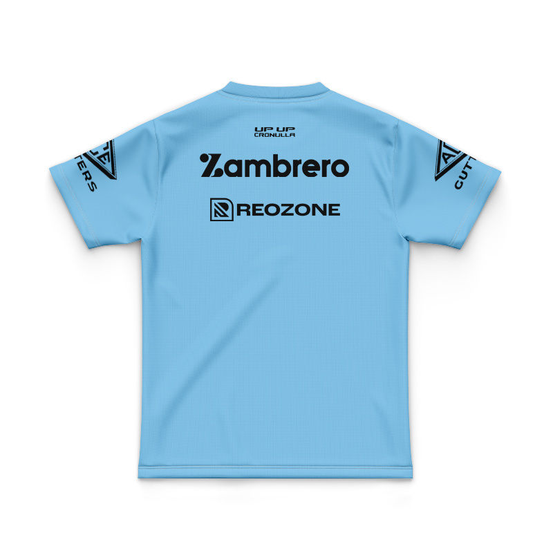 Kid's NRL Cronulla-Sutherland Sharks 2026 Sky Training Jersey