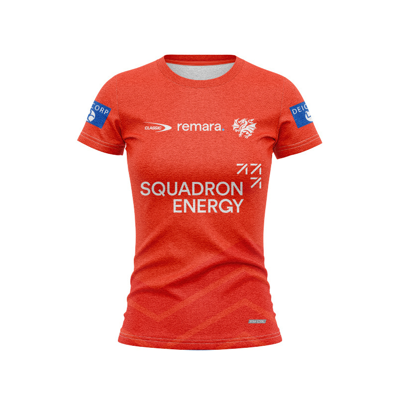 Women's NRL St George Illawarra Dragons 2026 Red Training Jersey