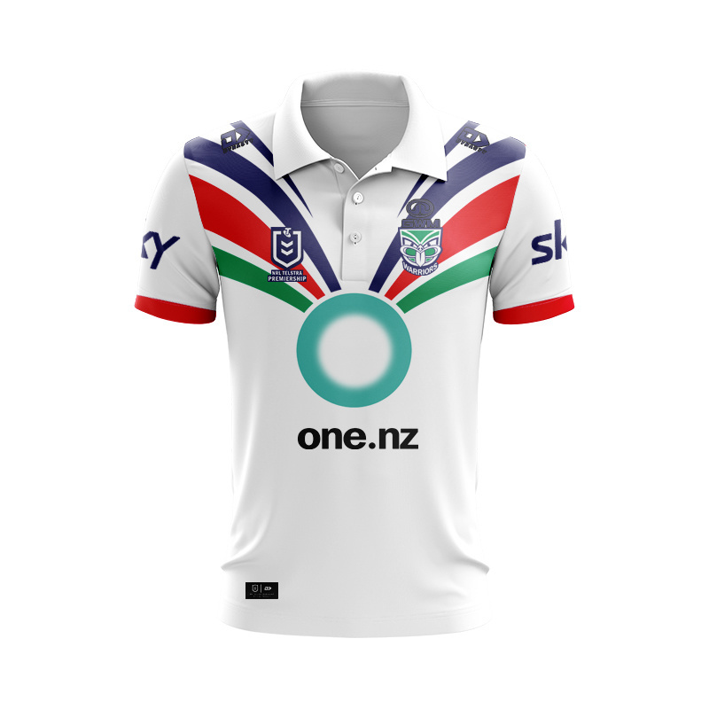 NRL New Zealand Warriors 2026 Away Polo Shirt