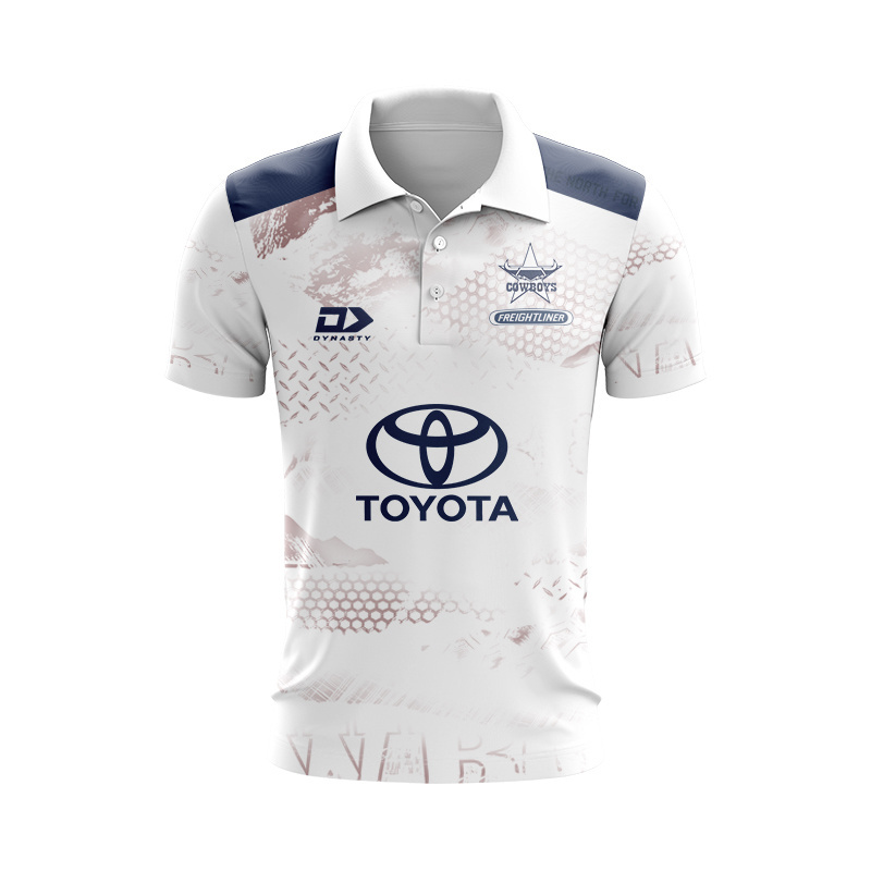 NRL North Queensland Cowboys 2026 Sand Training Polo Shirt