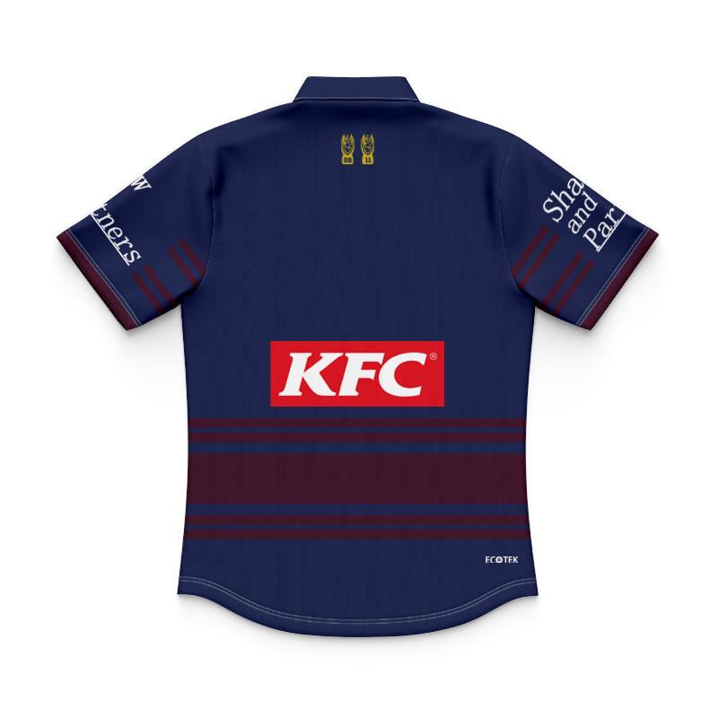 Kid's NRL Manly Warringah Sea Eagles 2026 Navy Training Polo Jersey