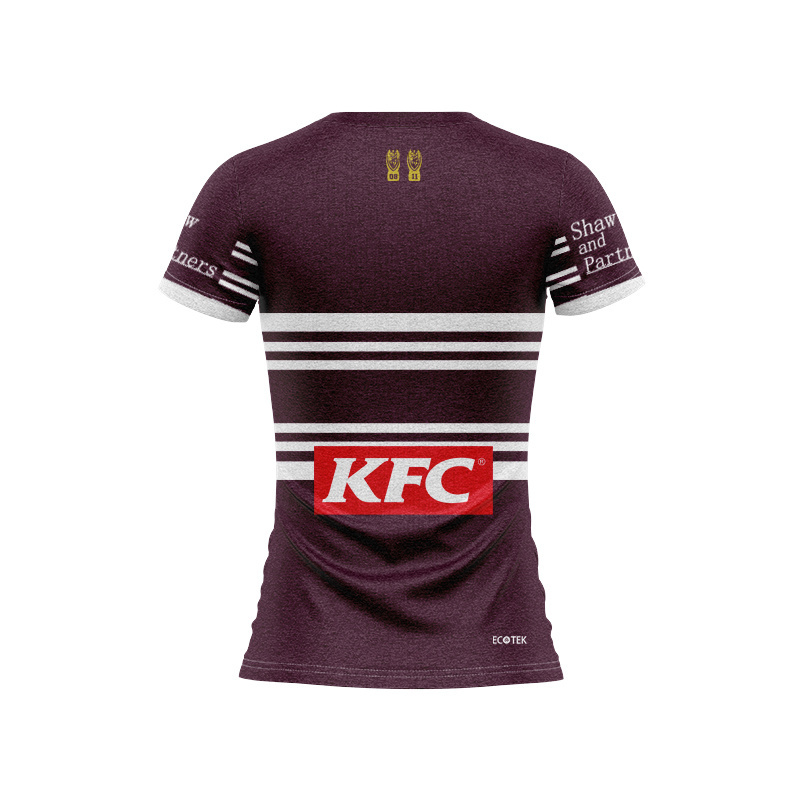 Women's NRL Manly Warringah Sea Eagles 2026 Maroon Training Jersey