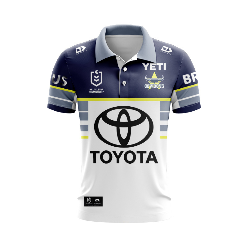 NRL North Queensland Cowboys 2026 Home Polo Shirt