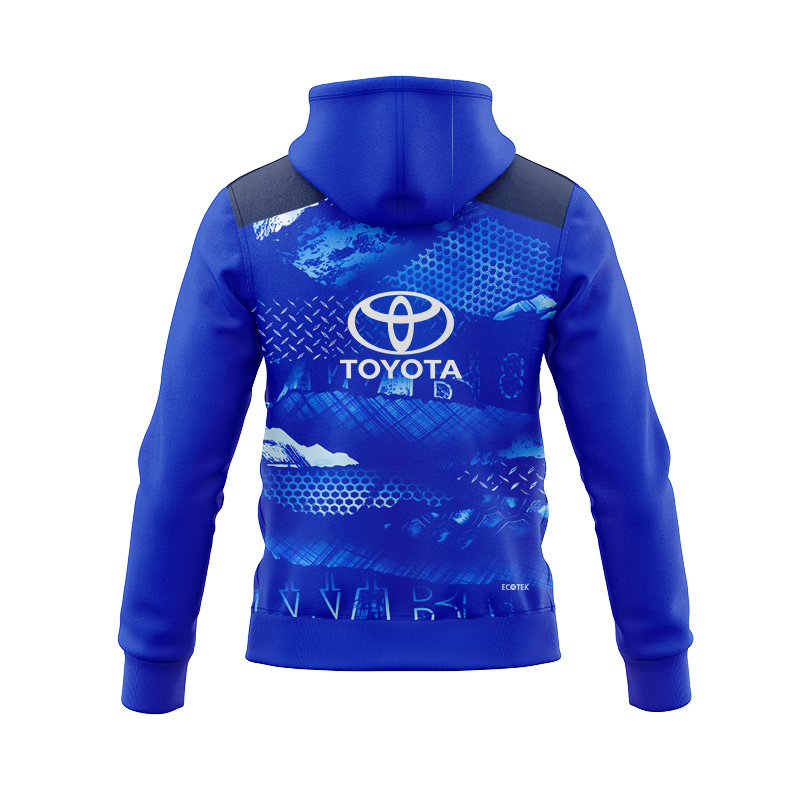 NRL North Queensland Cowboys 2026 Blue Training Zipper Hoodie