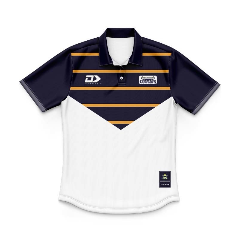 Kid's NRL North Queensland Cowboys 2026 Traditional Polo Jersey
