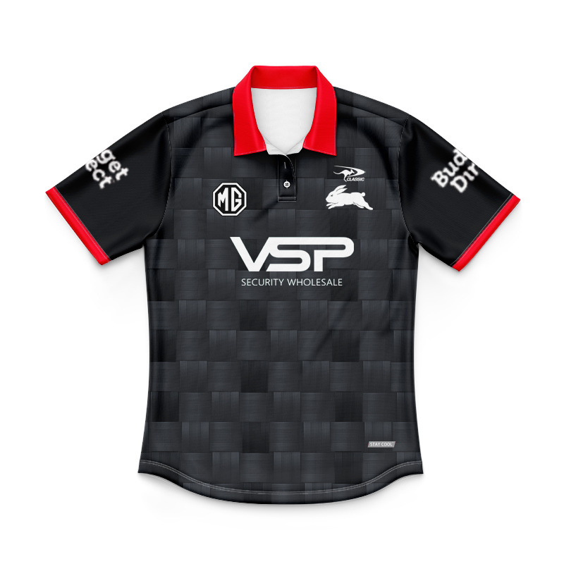 Kid's NRL South Sydney Rabbitohs 2026 Team Polo Jersey