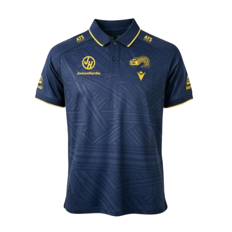 NRL Parramatta Eels 2026 Navy Travel Polo Shirt