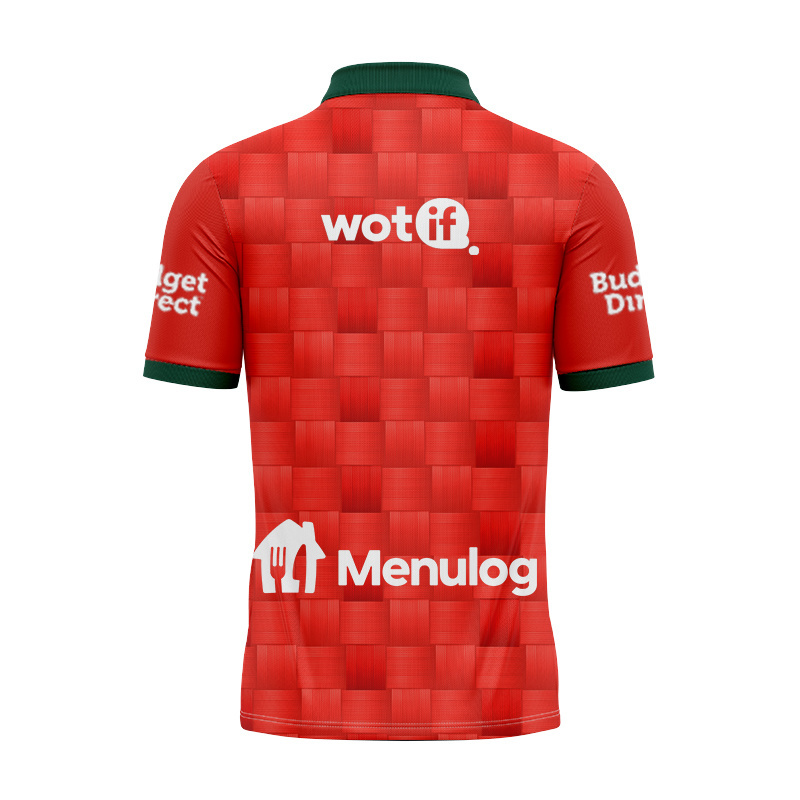 NRL South Sydney Rabbitohs 2026 Red Training Polo Shirt