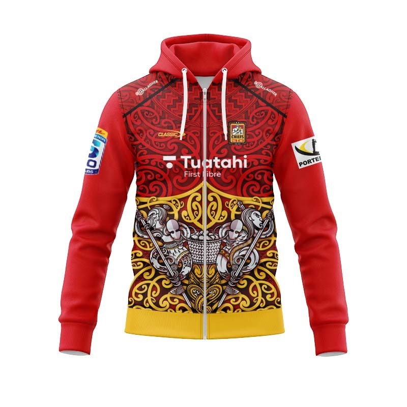 Waikato Chiefs Super Rugby 2026 Training Zipper Hoodie