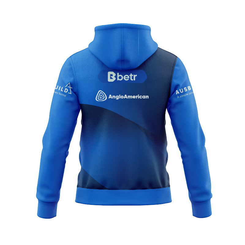 NRL Dolphins 2026 Blue/Red Classic Traning Zipper Hoodie