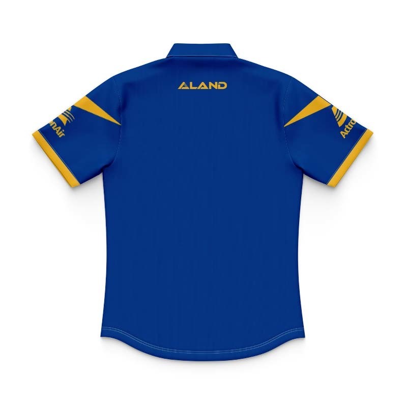 Kid's NRL Parramatta Eels 2026 Royal Travel Polo Jersey
