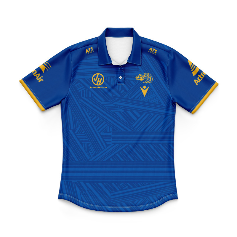 Kid's NRL Parramatta Eels 2026 Royal Travel Polo Jersey