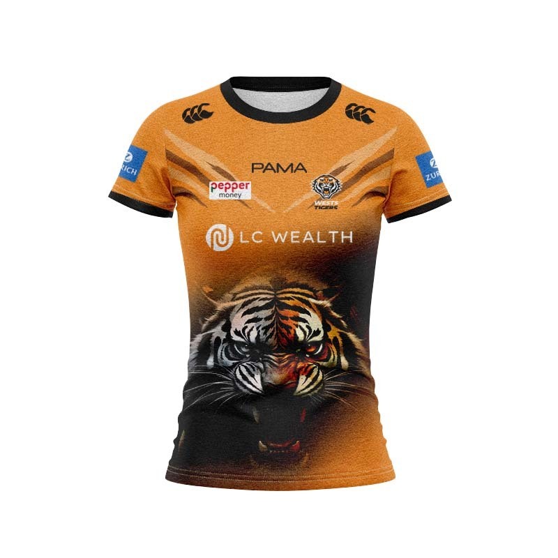 Women's NRL Wests Tigers 2026 Training Jersey
