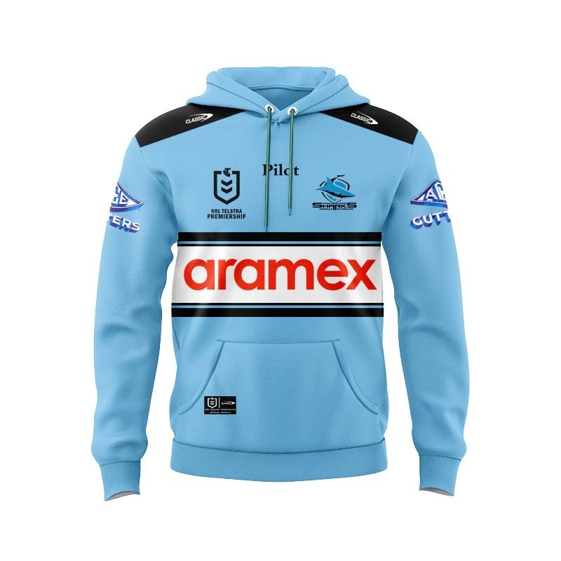 NRL Cronulla-Sutherland Sharks 2026 Home Sport Hoodie