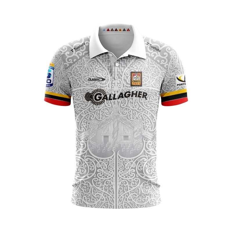 Waikato Chiefs Super Rugby 2025 Away Polo Shirt