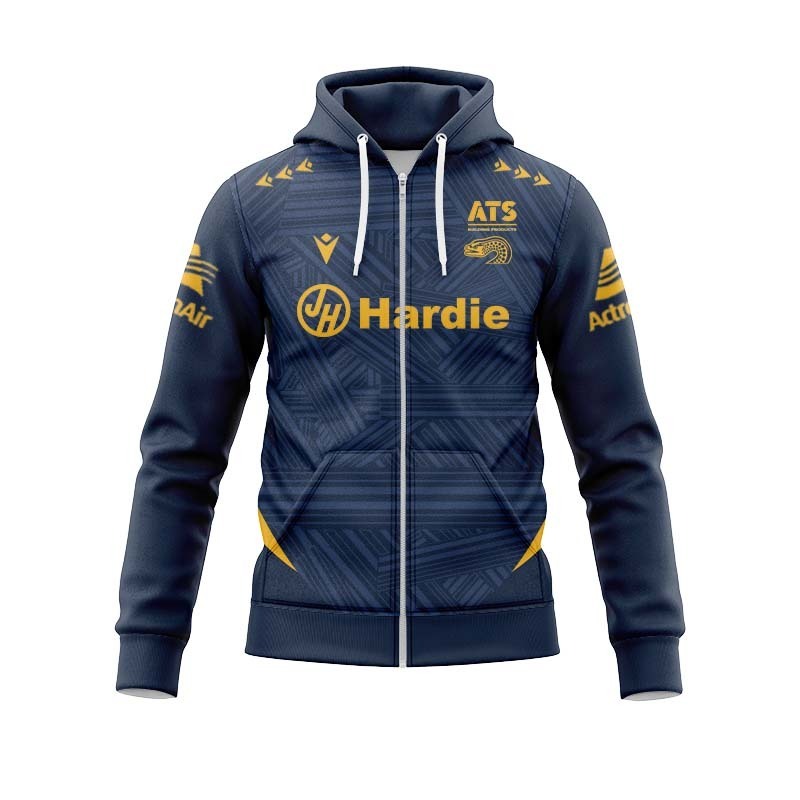 NRL Parramatta Eels 2026 Training Navy Zipper Hoodie