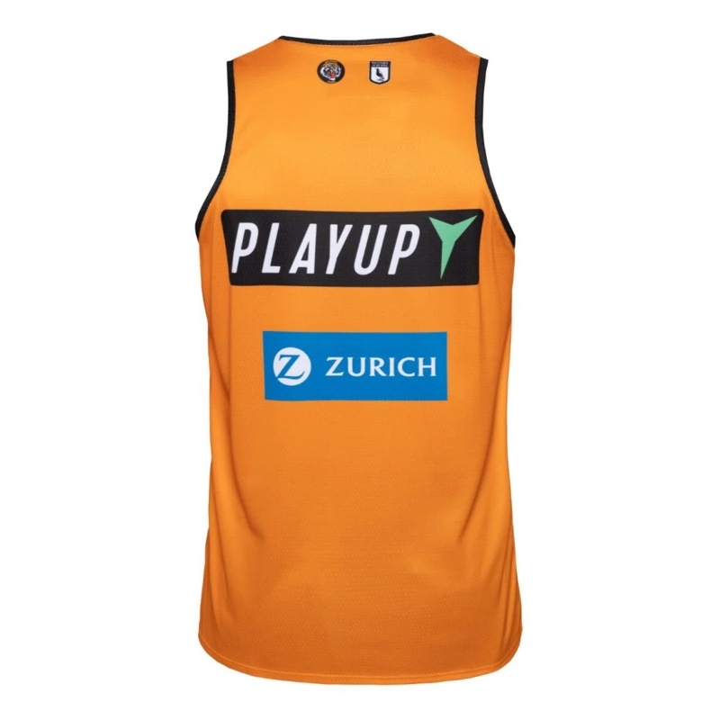 NRL Wests Tigers 2026 Training Singlet