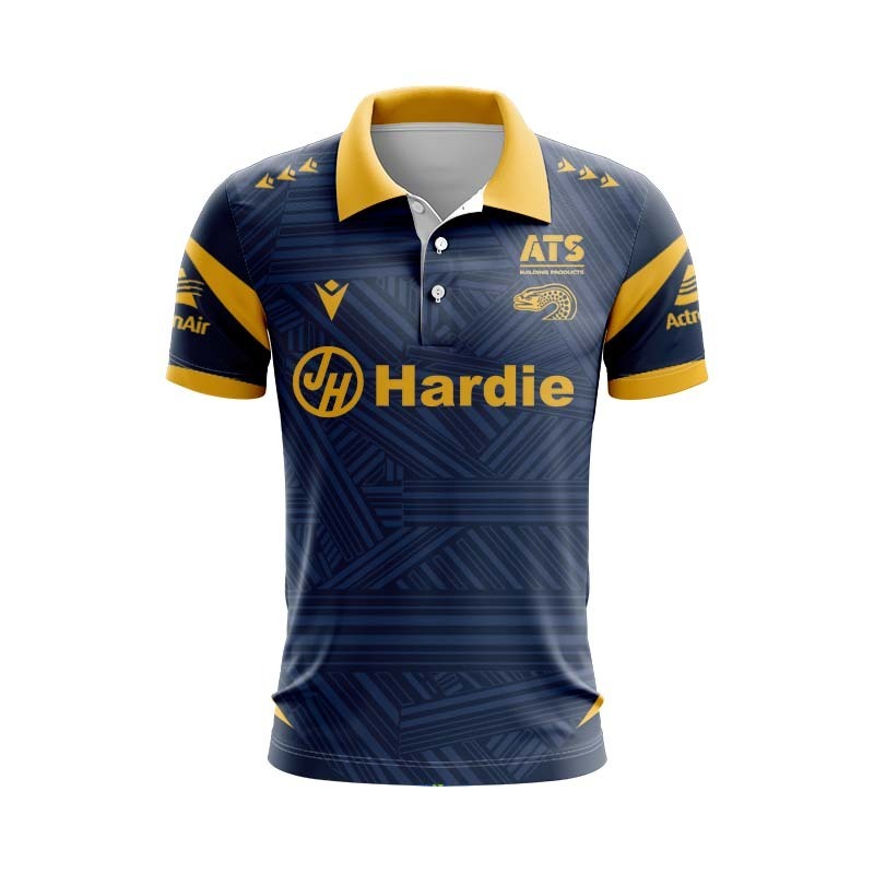 NRL Parramatta Eels 2026 Training Navy Polo Shirt