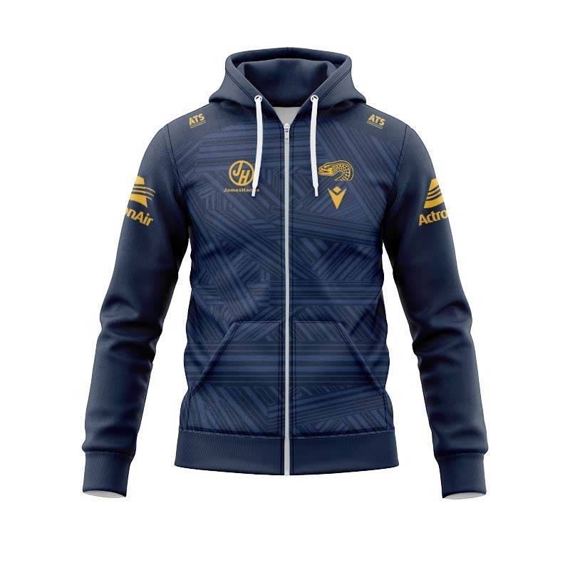 NRL Parramatta Eels 2026 Navy Travel Zipper Hoodie