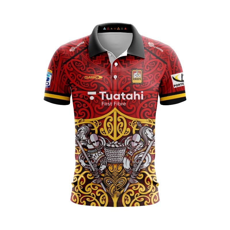 Waikato Chiefs Super Rugby 2026 Training Polo Shirt