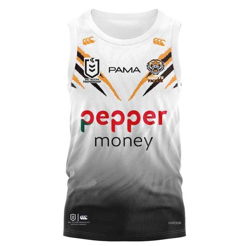 NRL Wests Tigers 2026 Away Singlet