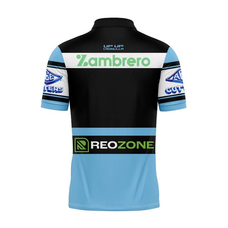 NRL Cronulla-Sutherland Sharks 2026 Home Polo Shirt