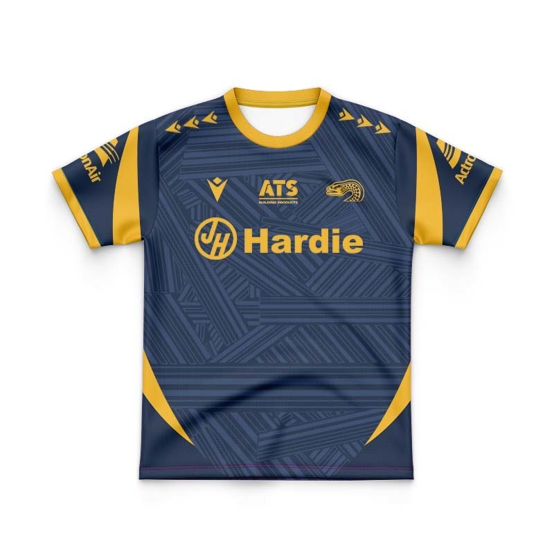 Kid's NRL Parramatta Eels 2026 Training Navy Jersey