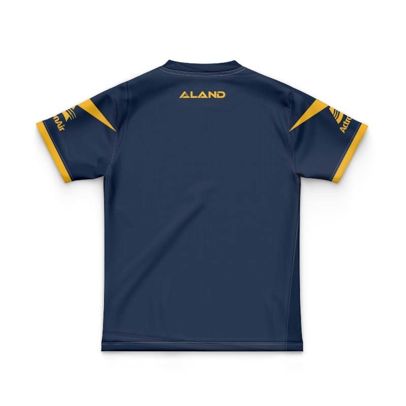 Kid's NRL Parramatta Eels 2026 Navy Travel Jersey