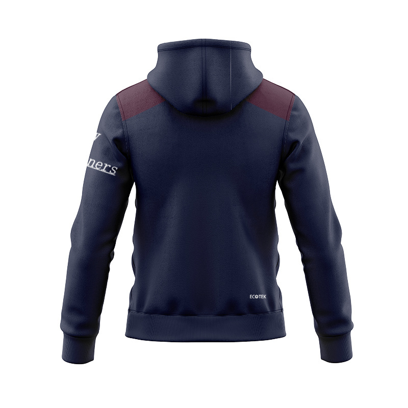 NRL Manly Warringah Sea Eagles 2026 Navy Media Zipper Hoodie