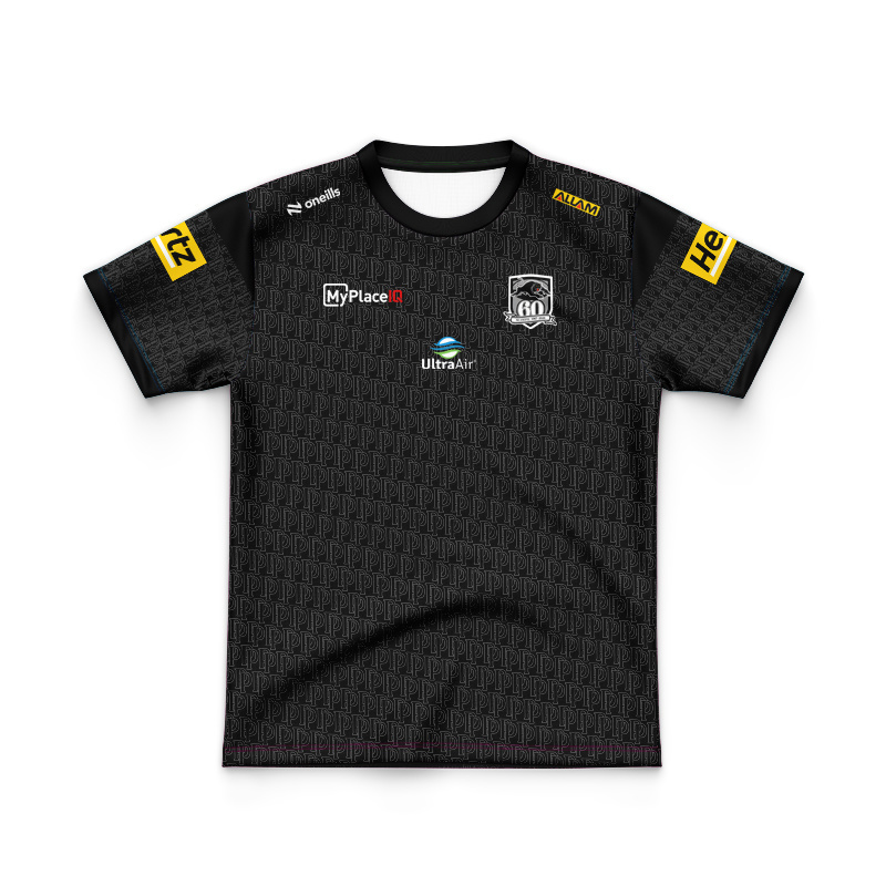 Kid's NRL Penrith Panthers 2026 Black Media Jersey