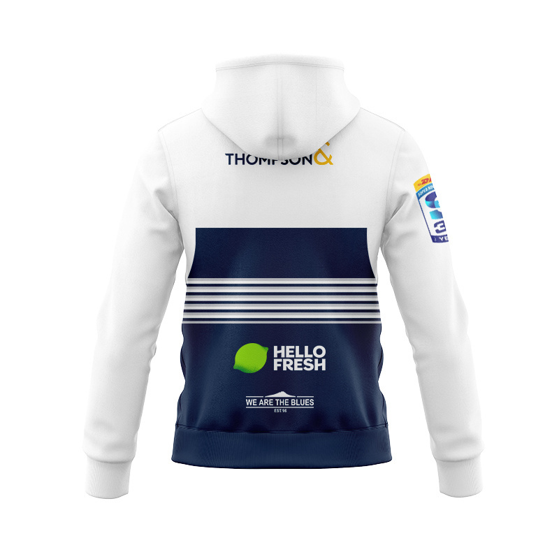 Auckland Blues Super Rugby 2026 Home Zipper Hoodie