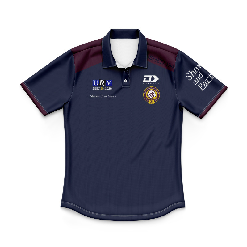 Kid's NRL Manly Warringah Sea Eagles 2026 Navy Media Polo Jersey